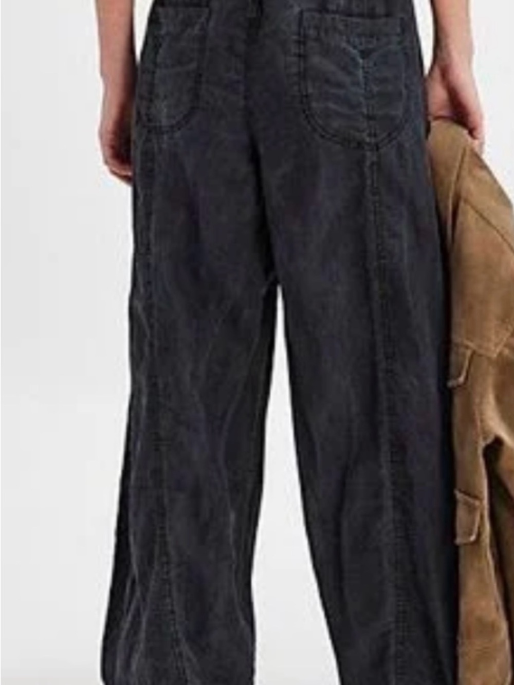 Free People Black Wide-Leg pants - Picture 2 of 5